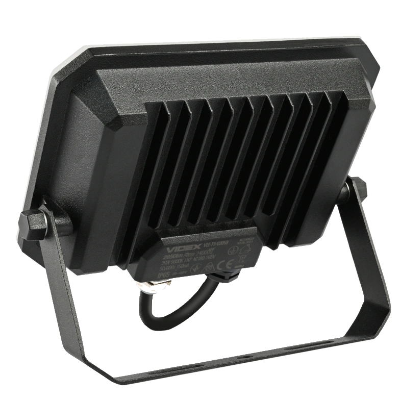 VIDEX F3 30W 5000K 220V LED прожектор - Зображення 3