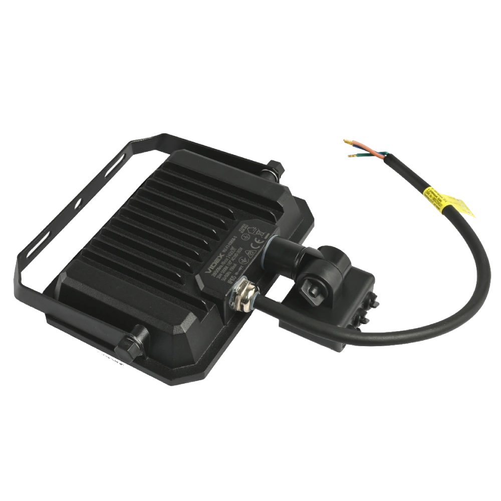 VIDEX F3 30W 5000K 220V LED прожектор з датчиком руху - Зображення 4