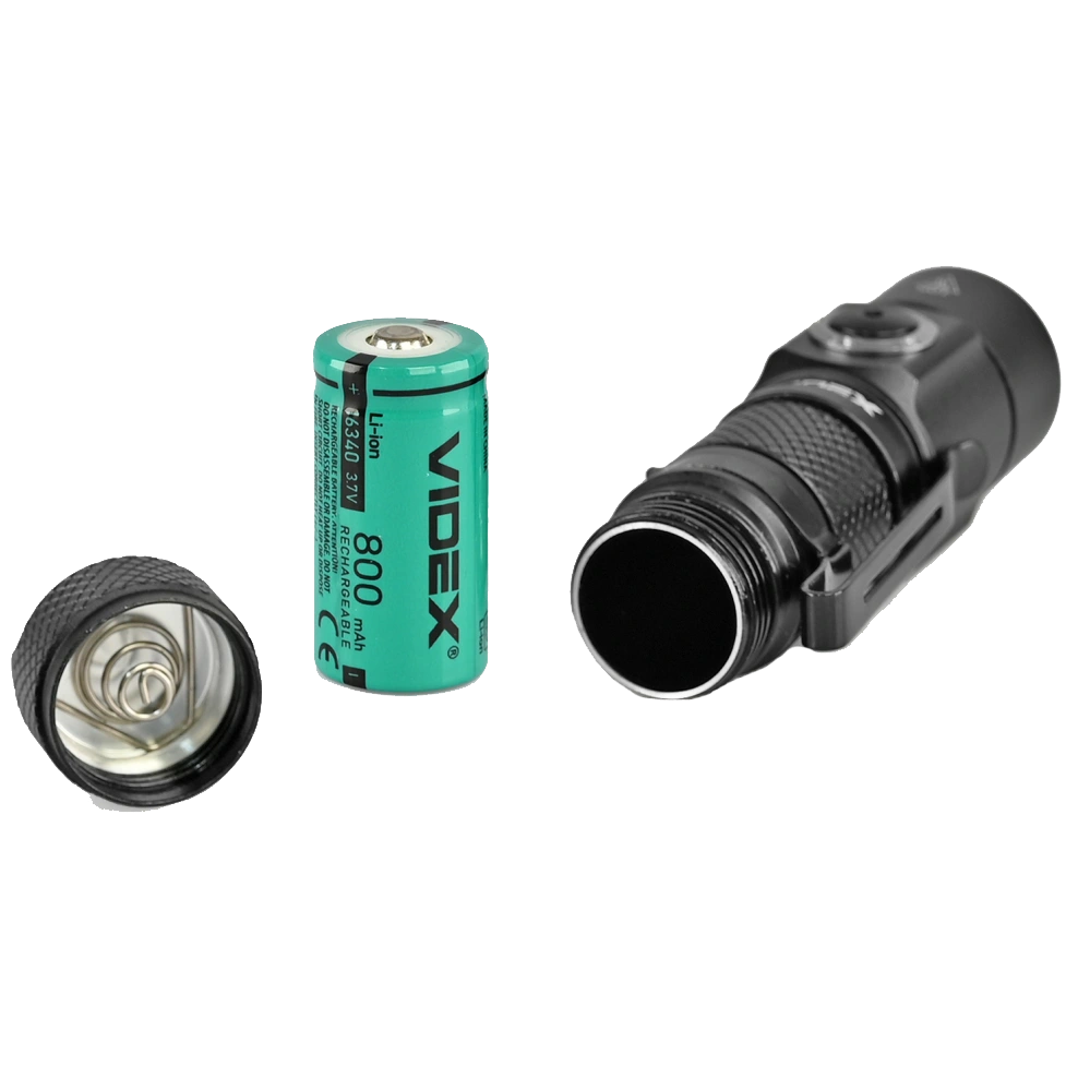 VIDEX VLF-A351 300Lm 5000K Портативний світлодіодний ліхтарик - Зображення 7