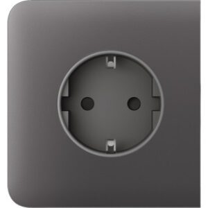 Бічна панель для вбудованої розетки Ajax SideCover for Outlet Basic, grey