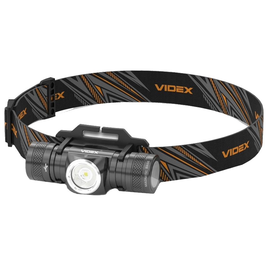 VIDEX VLF-H065A 1200Lm 5000K Налобний світлодіодний ліхтарик