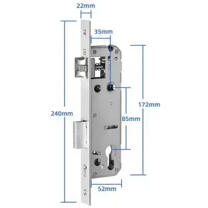 SEVEN LOCK 3585 Врізна частина