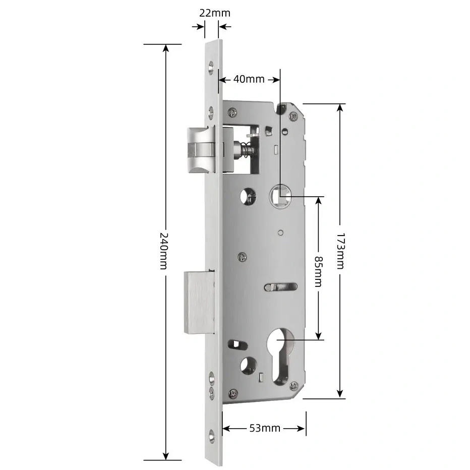 SEVEN LOCK 4085 Врізна частина