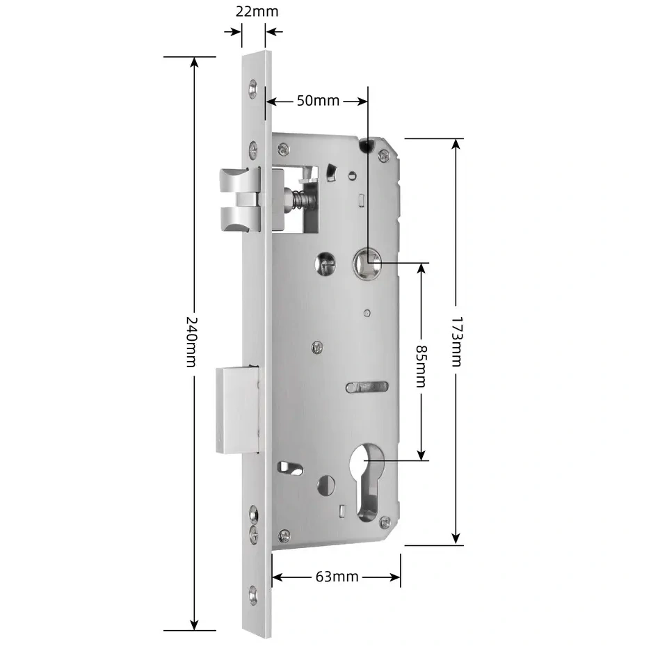 SEVEN LOCK 5085 Врізна частина