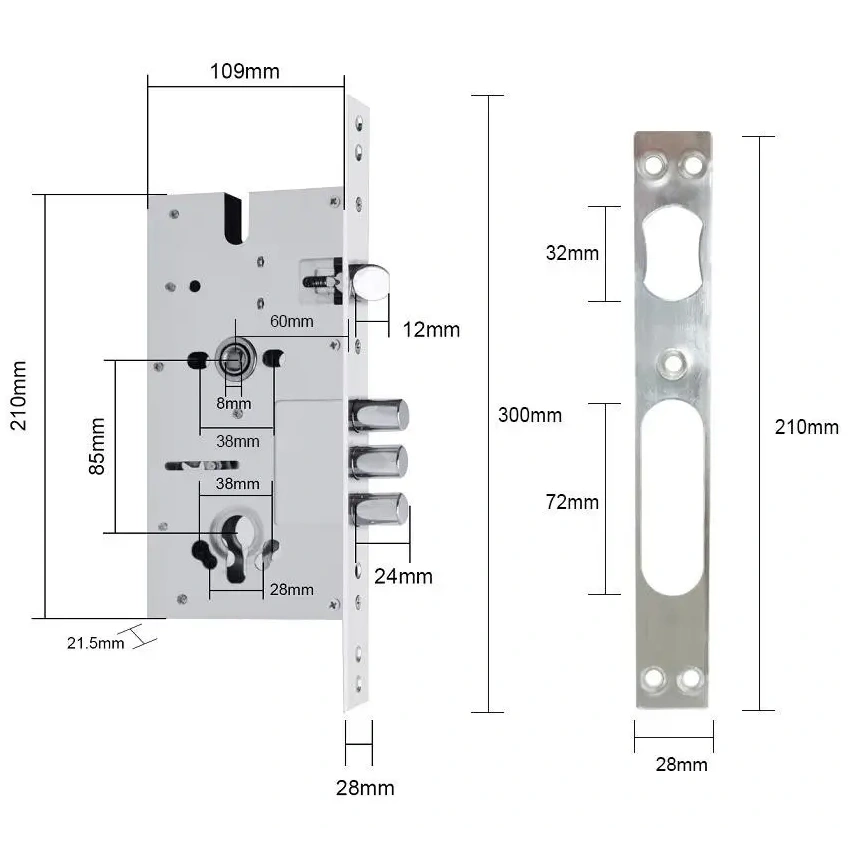 SEVEN LOCK 6085 Врізна частина - Зображення 3