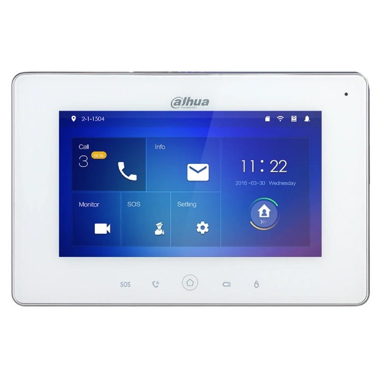 DHI-VTH5221DW-S2 7" дюймів Відеодомофон Dahua