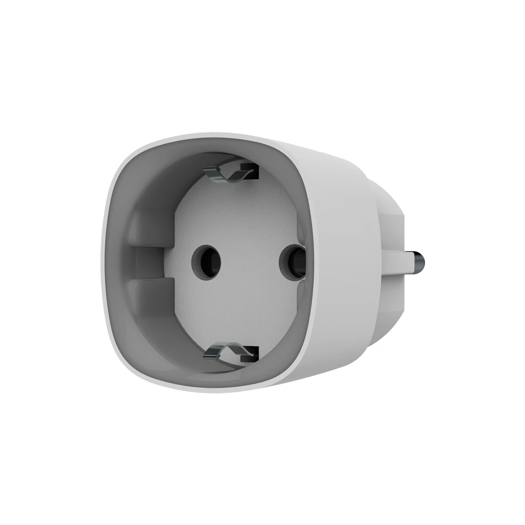 Розумна розетка Ajax Socket, 230V, 11А, 2.5 кВт, jeweller, бездротова, білий