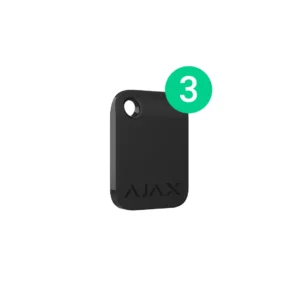 Брелок Ajax Tag 3шт, jeweller, безконтактний, чорний (23525.90.BL)