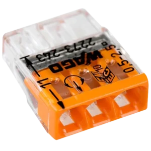 WAGO COMPACT 2273-243 3х2,5 (з пастою) Клема