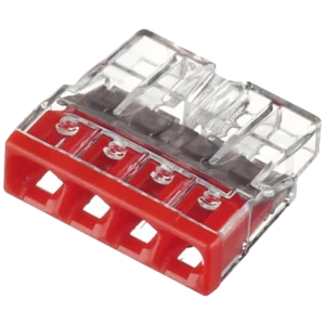 Wago 2273-204 4-дроти 0,5-2,5мм2 (без пасти) Клема
