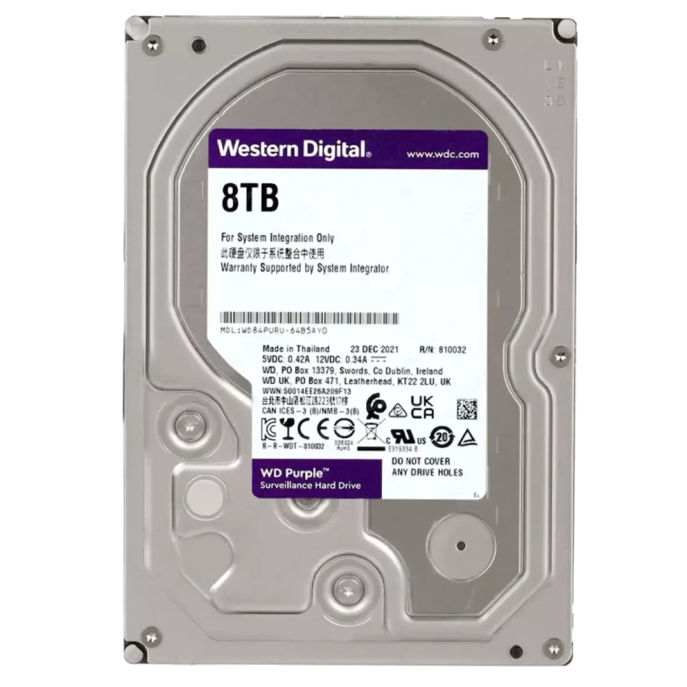 Western Digital WD Purple Surveillance WD83PURU жорсткий диск