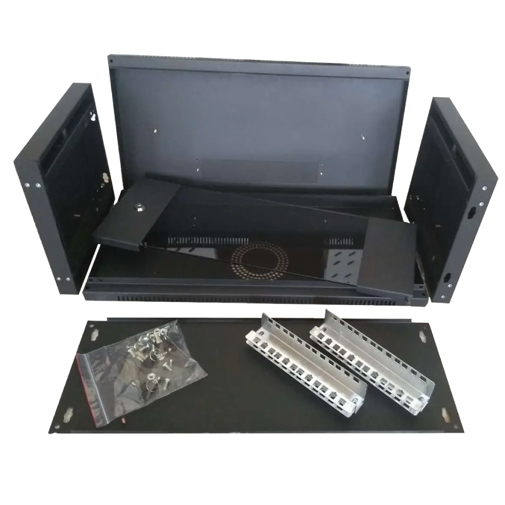 Hypernet WMNC-45-4U-Black Шафа коммутаційна настінна - Зображення 4