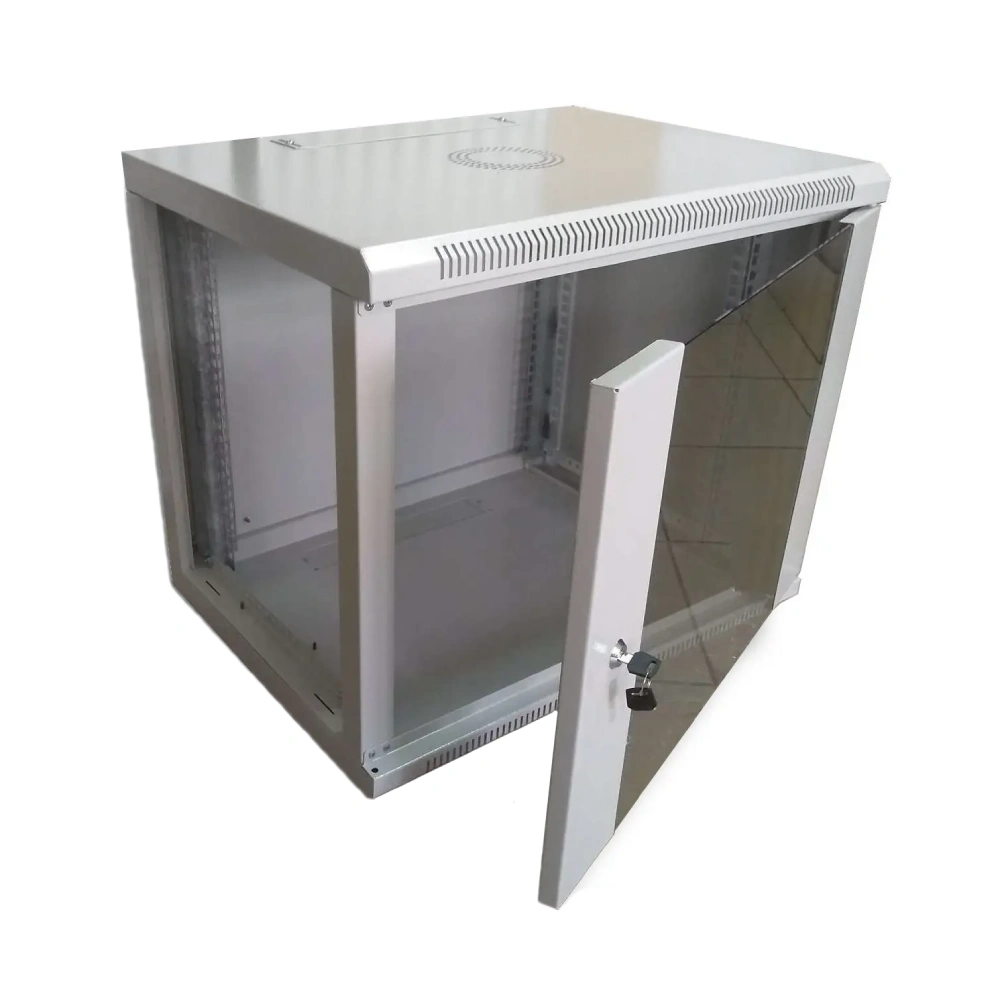 WMNC-9U-FLAT Hypernet Шафа коммутаційна настінна 9U 600x450 розбірна - Зображення 3