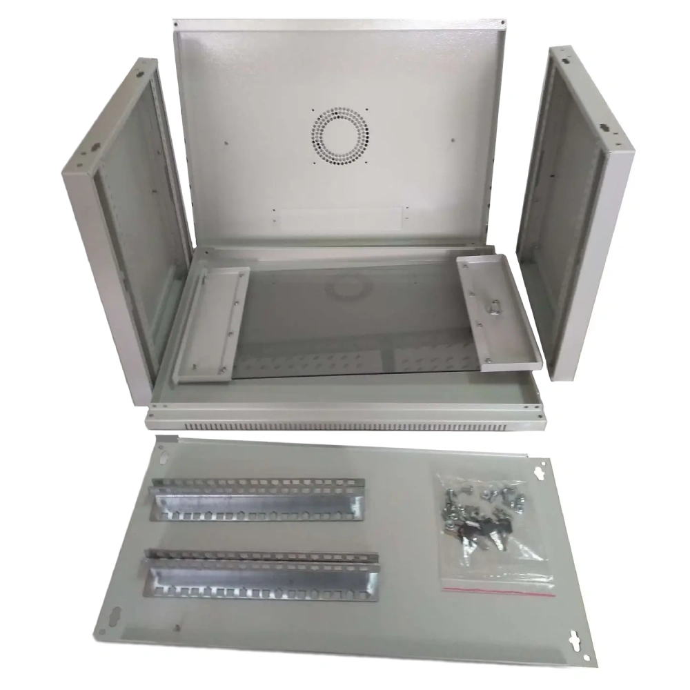 WMNC-35-6U-FLAT Шафа 6U 600x350 мм Hypernet настінна розбірна - Зображення 4