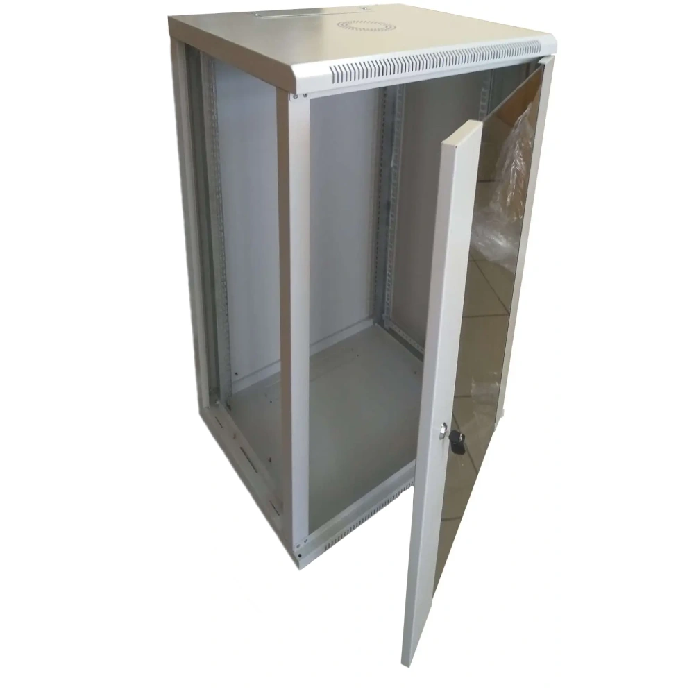 WMNC66-18U-FLAT Шафа 18U 600x600 мм Hypernet настінна розбірна - Зображення 3