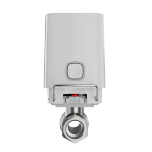 Розумний кульовий кран Ajax WaterStop 1" Jeweler, бездротовий, білий