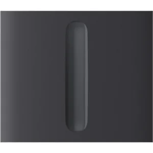 Кнопка центральна для одноклавішного вертикального вимикача димера Ajax CenterButton Dimmer Vertical 1-gang 2-way for LightSwitch, Jeweler, бездротовий, graphite