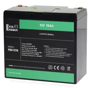 Full Energy FEG-1218 12В 18А•г Літієва акумуляторна батарея