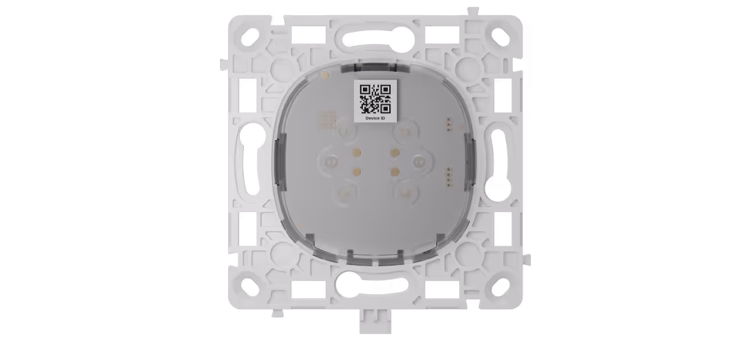 Реле одноклавішний перехресний вимикач Ajax LightCore Crossover for LightSwitch Jeweler, бездротовий