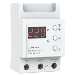 ZUBR D25 Реле напруги