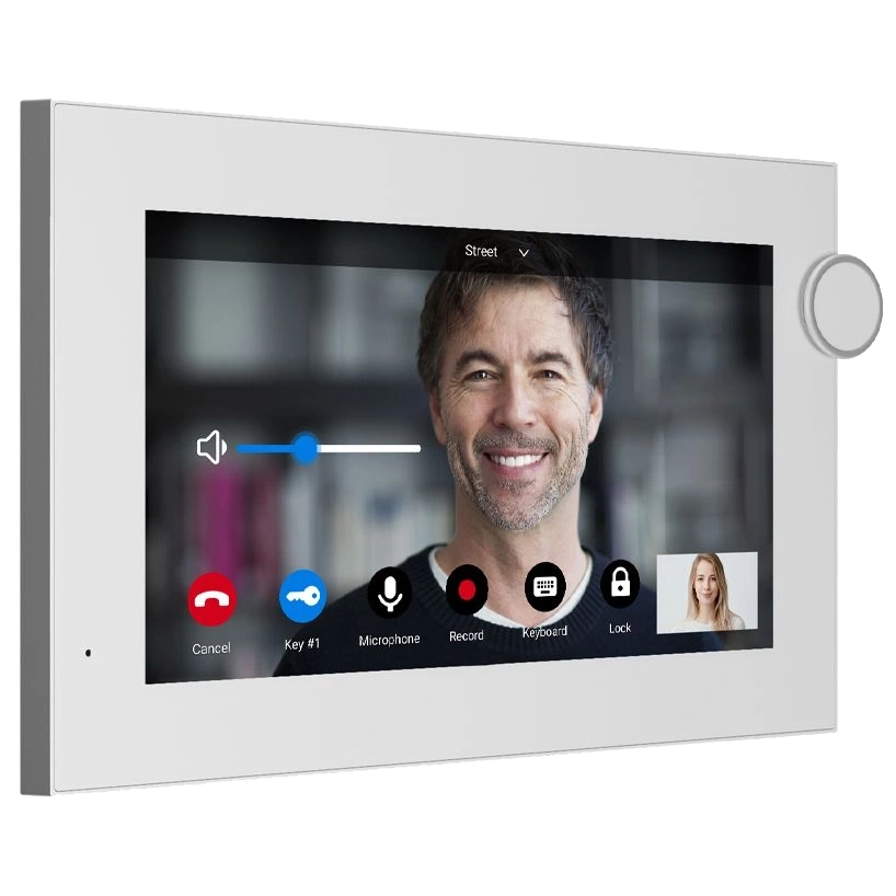 Bas-IP AZ-07LF white Android 7" Wi-Fi Відеодомофон - Зображення 4