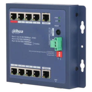 Dahua DH-CHS4110-8ET-90-F PoE Комутатор 9 портів керований