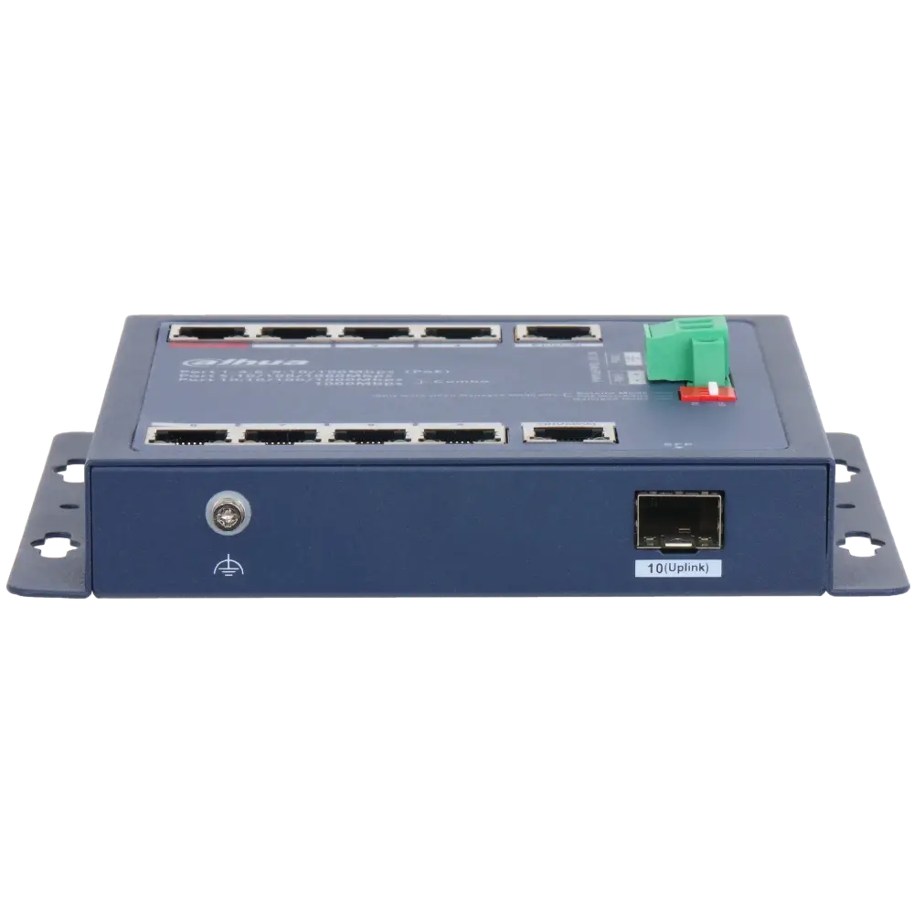 Dahua DH-CHS4110-8ET-90-F PoE Комутатор 9 портів керований - Зображення 3