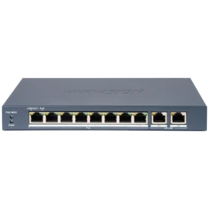 Hikvision DS-3E1310P-EI(B) PoE Комутатор 10 портів керований