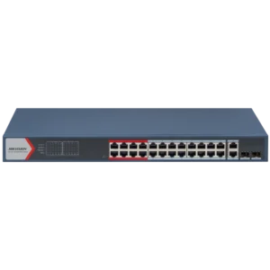 Hikvision DS-3E1326P-EI(B) POE Комутатор 26 портів керований