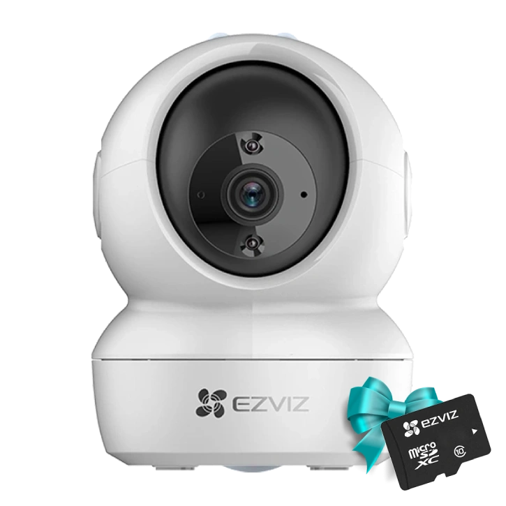 камера Ezviz H6c + карта пам'яті CS-CMT-CARDT32G-D Комплект