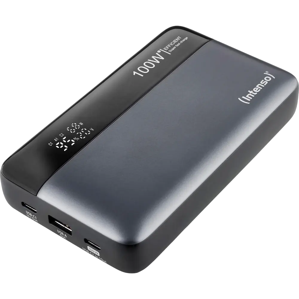 INTENSO HE20000 100W 20000мА•г Повербанк - Зображення 3