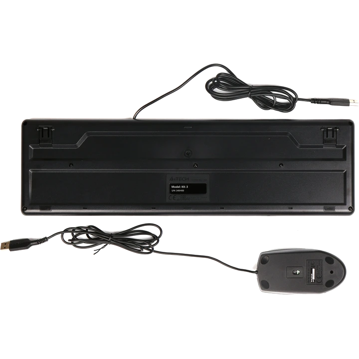 A4Tech KK-3+OP-330 USB Комплект клавіатура+мишка - Зображення 4