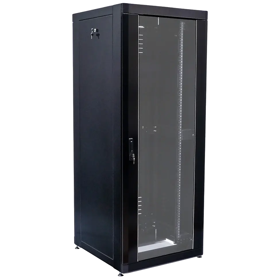 19" 33U, 800х865 мм Шафа посилена чорна