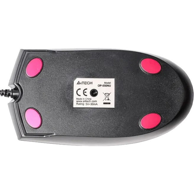 A4Tech OP-550NU USB Black Миша - Зображення 3