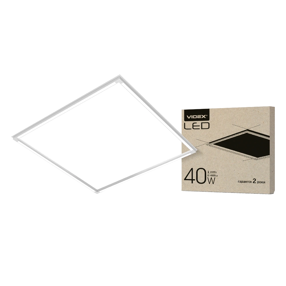 VIDEX ART 40Вт 4100K LED панель - Зображення 3