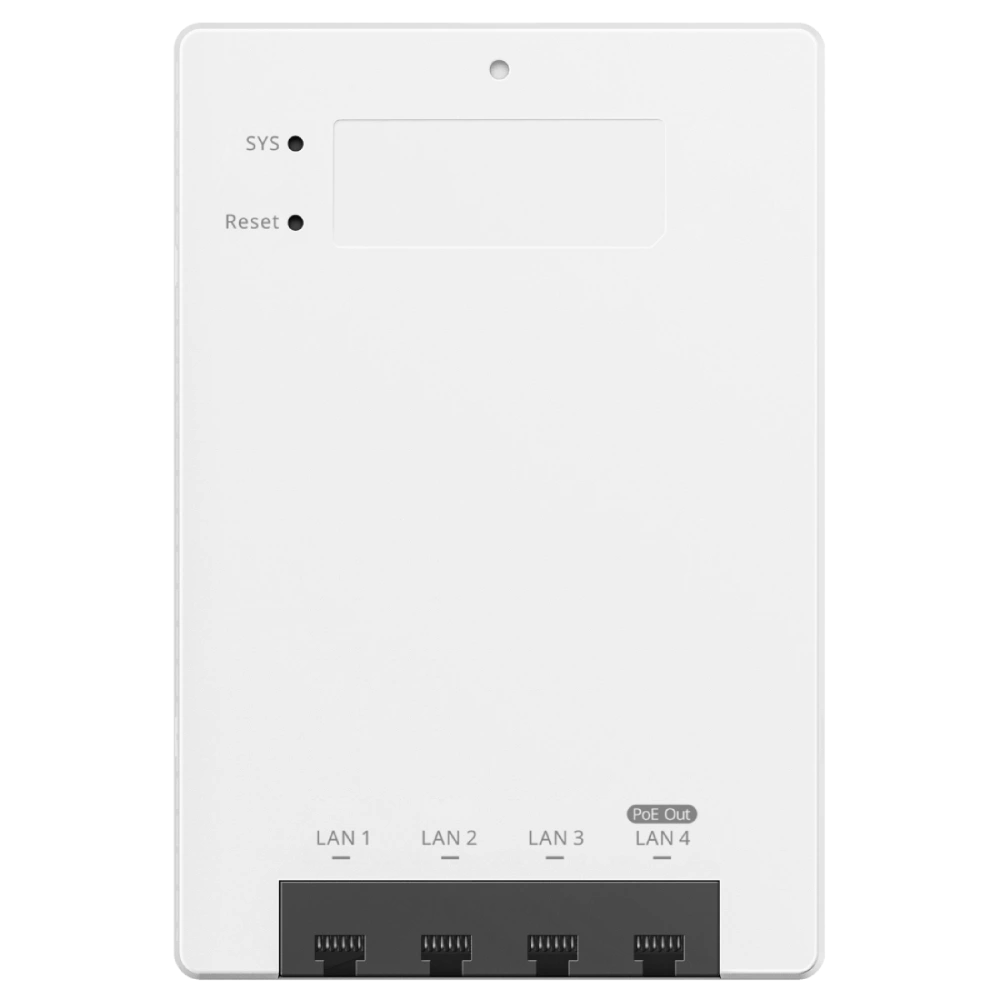 Ruijie Reyee RG-RAP72-Wall Wi-Fi 7 внутрішня дводіапазонна Точка доступу - Зображення 4