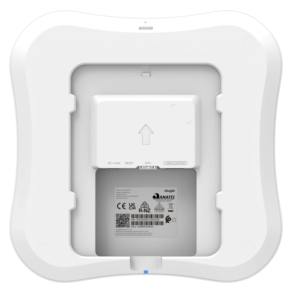 Ruijie Reyee RG-RAP73 PRO Wi-Fi 7 SFP+ внутрішня дводіапазонна Точка доступу - Зображення 7