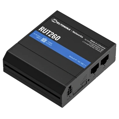 Teltonika RUT260 з 4G LTE, Wi-Fi Промисловий стільниковий маршрутизатор - Зображення 4