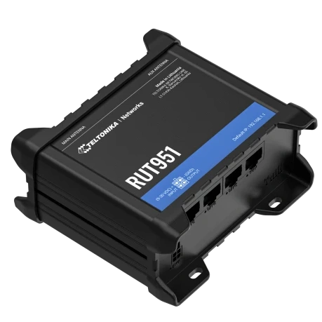 Teltonika RUT951 з 4G LTE, Wi-Fi Промисловий стільниковий маршрутизатор - Зображення 2