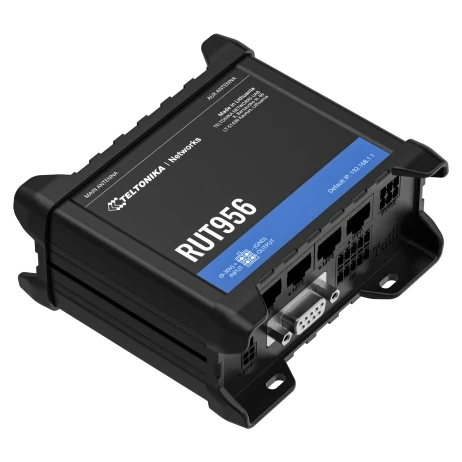 Teltonika RUT956 з 4G LTE, Wi-Fi, RS-232, RS-485 Промисловий стільниковий маршрутизатор - Зображення 2