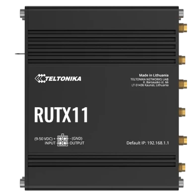 Teltonika RUTX11 Промисловий стільниковий маршрутизатор