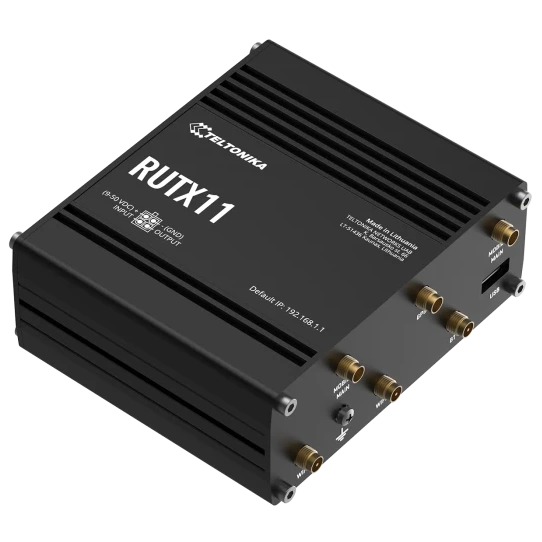 Teltonika RUTX11 Промисловий стільниковий маршрутизатор - Зображення 4