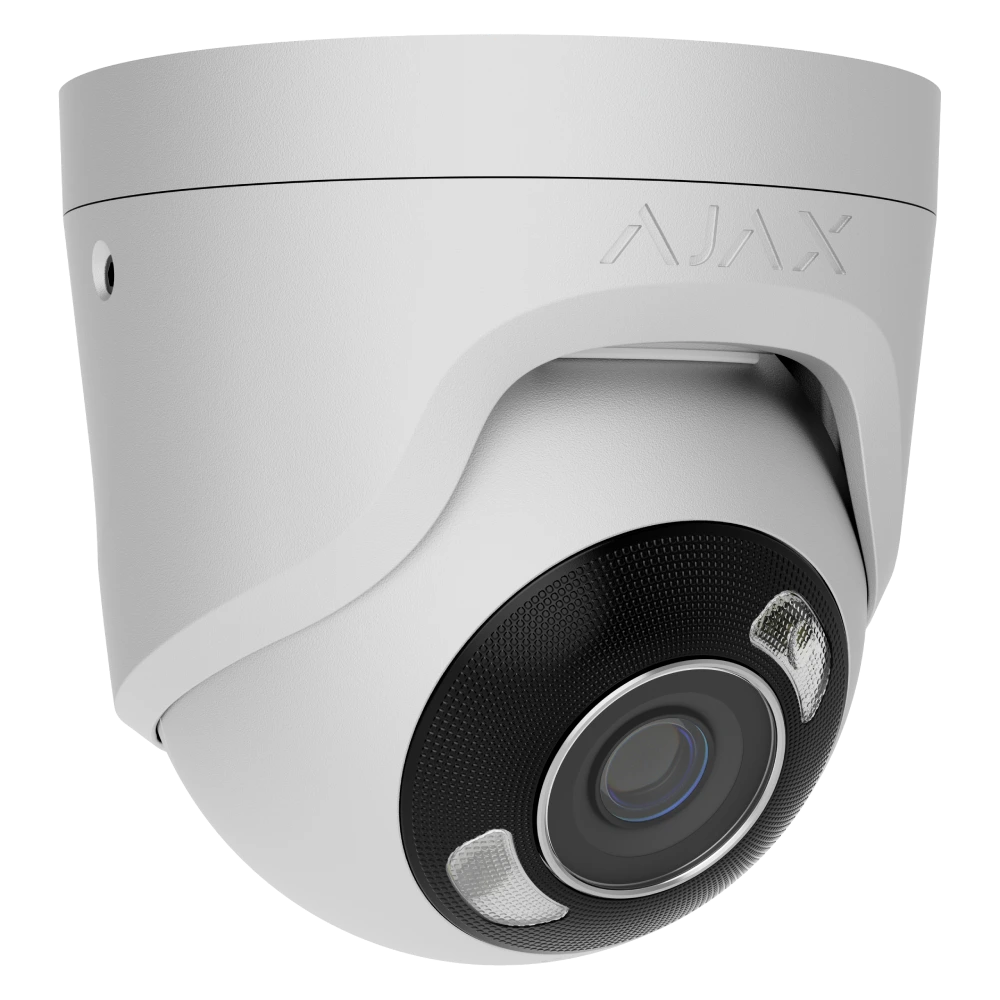 Ajax TurretCam HL (5 Mp/2.8 mm) white IP відеокамера - Зображення 3