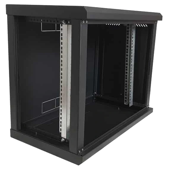 EServer 9U 600х500х503 скло, чорна Шафа - Зображення 3