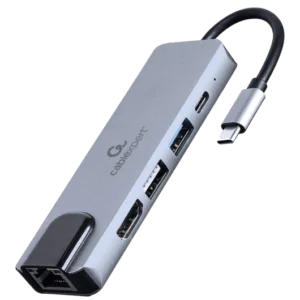 Cablexpert A-CM-COMBO5-04 USB-C 5-в-1 Док станція