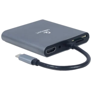 Cablexpert A-CM-COMBO6-01 USB-C 6-в-1 Док станція