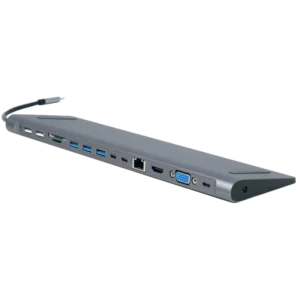 Cablexpert A-CM-COMBO9-01 USB-C 9-в-1 Док станція