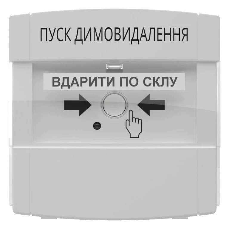 Tiras DETECTO BTN 100 (1.1) ПУСК ДИМОВИДАЛЕННЯ Адресна кнопка керування автоматикою