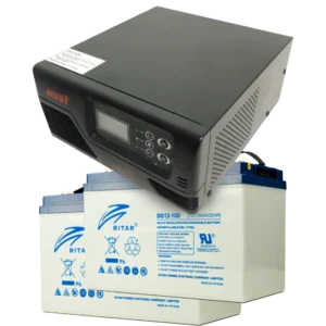 MUST EP20-R1000W + 2x 12V 100Ah DG12-100 Комплект ДБЖ + АКБ