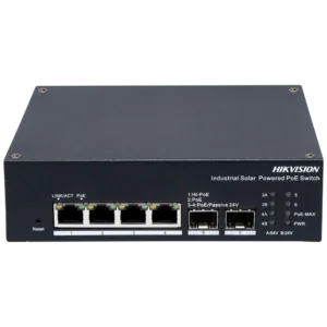 Hikvision DS-3T1506HP-EI-UPS PoE Комутатор 4 порти керований
